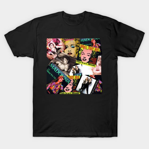 queen of pop early days T-Shirt by unique designs uk